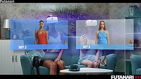 ebony tgirl lia lin fucks petite nata gold vr