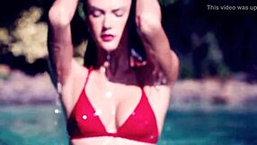 Can You Handle Alessandra Ambrosio's Sultry Latina Striptease Tease?