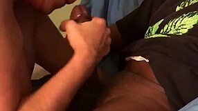i kneel sucking this massive black cock down my throat deep