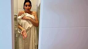 french stepmom with big tits gets deepthroated and fucked hard by young guy pov