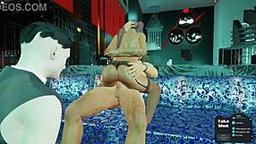 Watch Ari Get Fucked Hard While Cuck BF Serves!