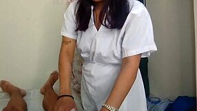 mexican nurse sucks patient big cock in hospital