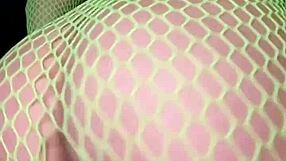 Nadia diamo twerks that hot latina ass in fishnet bodysuit slow motion damn