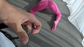 workout or cum fill-up he jerked on my leggings mid sports
