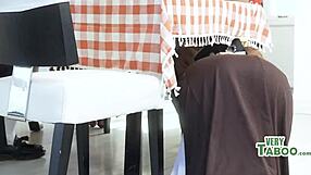 squirting mommy milf fucks stepson hard at thanksgiving party table