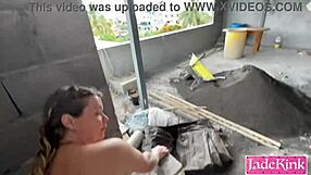 sneaky sex with daddy construction site big ass pov pounding