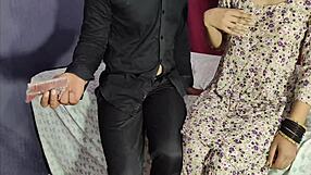 desi bhabhi takes hubby's cum deep in pussy during dirty bedroom domination fuck