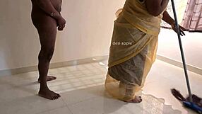Super Hot Indian Maid Fucks Devar Like Crazy!