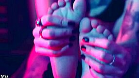 tiny feet force tickle submission licks