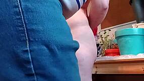 Slave's Breasts Bound Tight in Chained Bondage Caresses!