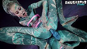 psychedelic hippies pip and dildo anal ass to mouth play