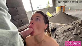 sneaky sex with daddy construction site big ass pov pounding