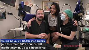 ever wonder what happens in tampa university entrance physicals with channy crossfire's gaping pussy?