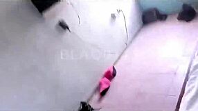 booty barbie bends over for big black cock doggystyle pounding