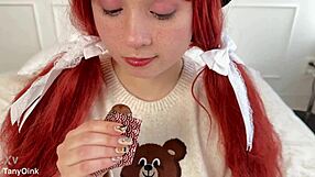 ugh this lazy college girl's private punishment lesson is getting intense...