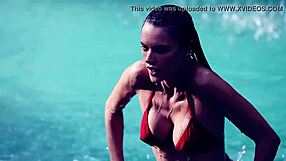 Can You Handle Alessandra Ambrosio's Sultry Latina Striptease Tease?