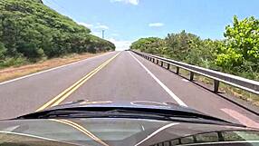 Intense East Oahu Drive Filled With Raw Sexual Talk