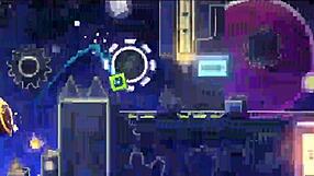 innocent stepsister sneaks into room for wild fuck but kicked out for geometry dash
