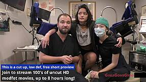 ever wonder what happens in tampa university entrance physicals with channy crossfire's gaping pussy?