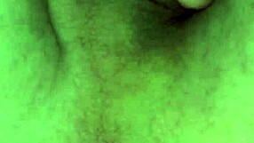 my uncut big tattooed cock cums hands free from intense anal prolapse