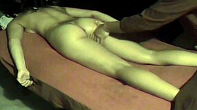 Third erotic massage leads to multiple squirting orgasms