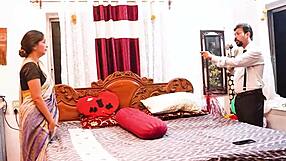 Desi village bhabhi bent over for husband's rough creampie in juicy pussy at the ranch?