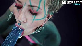 psychedelic hippies pip and dildo anal ass to mouth play