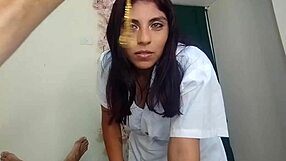 mexican nurse sucks patient big cock in hospital