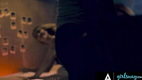 Big Tits Milf Cherie Deville Roughly Scissors and Licks Kenna James