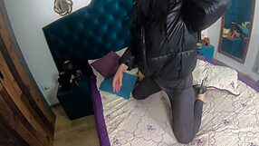 Milfycalla you horny slut ready for deep face fucking and doggy in down jacket?