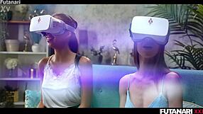 ebony tgirl lia lin fucks petite nata gold vr