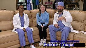 DR TAMPA'S VIRGINITY CLINIC! SERENA MORGAN GETS EXPOSED!