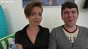 man this hot housewife sasha zima takes rough doggystyle pounding while cuck hubby watches her small tits bounce