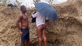 Chubby Mature Village Girl on Ranch