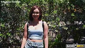 Hey nerd girl finally loses her nerdinity after long wait. First time feels amazing now