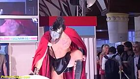 i get my skinny body roughly banged by big cocks on that public stage