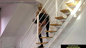 hot teen british amateur strokes in lingerie for old man... oops