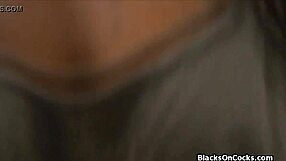 Amateur Ebony Roommate's Thicc Ass and Small Tits Bounce While Riding Interracial POV in Bathroom