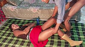 Hanif PK Films Sumona's First Deepthroat Blowjob Then Rough Cowgirl Ride Cumshot