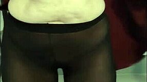 Stepmom's See-Through Pants Flash Publicly. Outdoor Exhibitionist Tease Thrills Everyone?