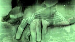 vintage erotic hairy lesbians tease in retro style