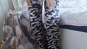 elza kom's nylon tights beg for your ass worshiping fetish