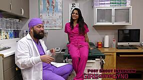 misty addams feels waves of orgasm in tampa university physical with toys