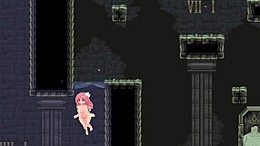 Lewd God Chubby Girl Takes Double Anal Penetration and Bukkake in Hentai Dungeon Game Episode 2
