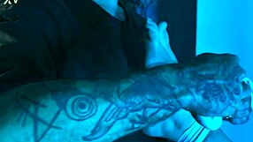 getting up close sniffing artemis' sweaty nylon feet and toes