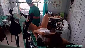 nurse's vibrator exam turns patient's gyno check into wild toy torment