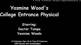 Tampa University Entrance Physical Leaves Yasmine Wood Spread and Fingering in Humiliation