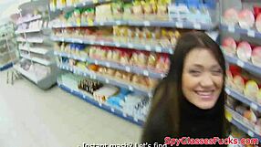 spy cam catches pulled babe fingered pov then sucking cum in mouth