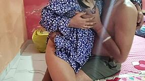 desi girlfriend rides cock hard in intense cowgirl fuck