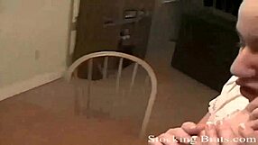 silky stockings on her legs make me masturbate femdom style